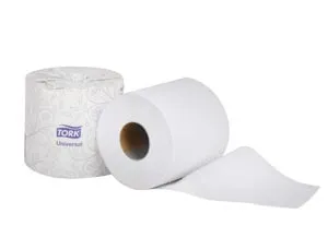 Essity - TM1601A - Bath Tissue Roll, Universal, White, 2-Ply, T24, 156.25ft, 4.2" x 4.4", 500 sht/rl, 48 rl/cs