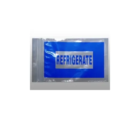 Elkay Plastics - F20912BREF - Reclosable Refrigerate Bag 9 X 12 Inch LDPE Clear / Blue Seal Top Closure