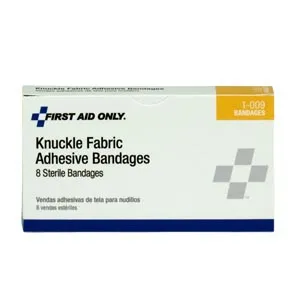 First Aid Only - From: 1-009-001 To: H125 - Fabric Knuckle Bandages