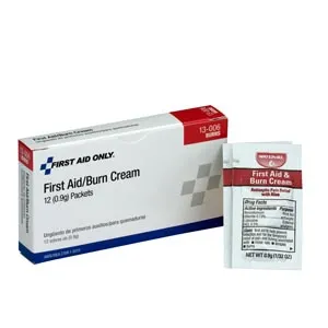 First Aid Only - From: 13-006 To: 13-600  First Aid Burn Cream, 12/bx  (DROP SHIP ONLY)