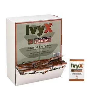 First Aid Only - From: 18-052 To: 18-055 - IvyX Pre Contact Lotion Packets, 50/bx (DROP SHIP ONLY)