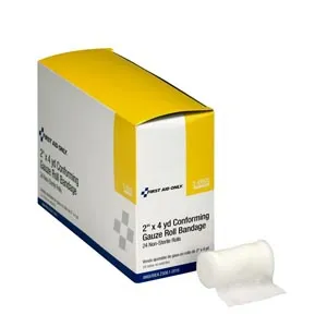 First Aid Only - H245 - Conforming Gauze, 2"x 4 yd, Non-Sterile, 10/bx (DROP SHIP ONLY - $50 Minimum Order)