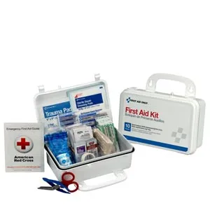 First Aid Only - From: 90754 To: 90755 - 10 Person First Aid Kit, ANSI A, Metal Case (DROP SHIP ONLY)