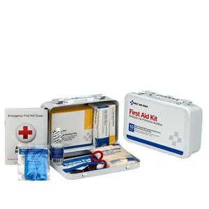 First Aid Only - 6400 - Vehicle First Aid Kit, 10 Person, Metal Case (DROP SHIP ONLY - $50 Minimum Order)