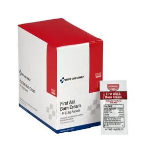First Aid Only - H343 - First Aid Burn Cream, 144/bx  (DROP SHIP ONLY - $50 Minimum Order)