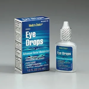 First Aid Only - M702 - Eye Drops, 1/2oz (DROP SHIP ONLY - $50 Minimum Order)