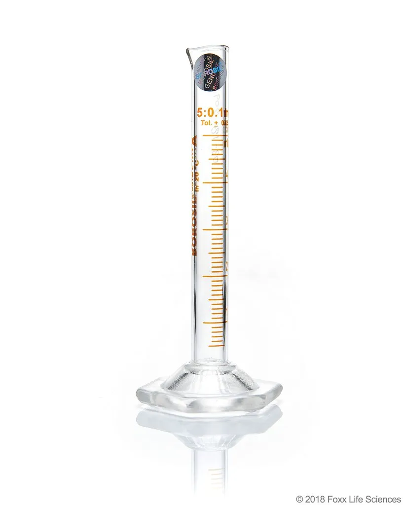 Foxx Life Sciences - From: 3026005A To: 3026030D - Graduated Measuring Cylinder Pour Out Single Metric Astm, Tc