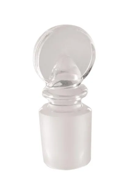 Foxx Life Sciences - From: 8100A10 To: 8100055 - Borosil Solid Penny Head Glass Stopper Interchangeable Ground Joint