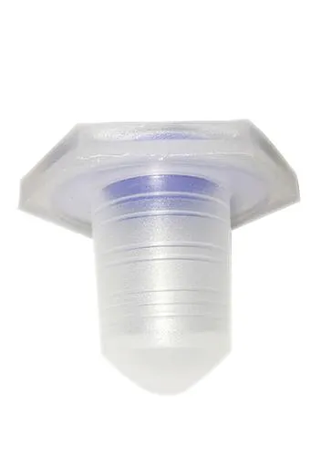 Foxx Life Sciences - From: 8300A10 To: 8300007 - Borosil Solid Polypropylene Flathead Stoppers