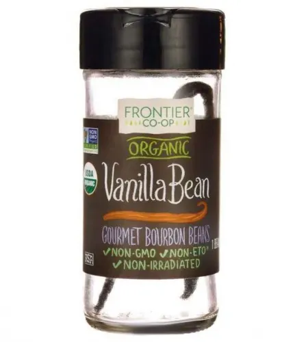 2340 - Vanilla Beans Whole ORGANIC 2 beans Tube