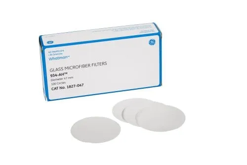 GE Healthcare - From: 1827-021 To: 1827-957 - Ge Healthcare Grade 934 AH Filter for Total Suspended Solids Analysis, 105 mm circle (100 pcs)