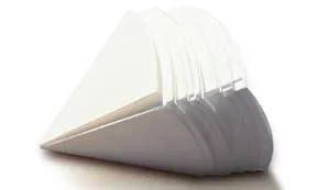 GE Healthcare - From: 9891-128 To: 9892-128 - Filter Paper, 125mm, GR 40, Folded, Pyramid, 1000/pk