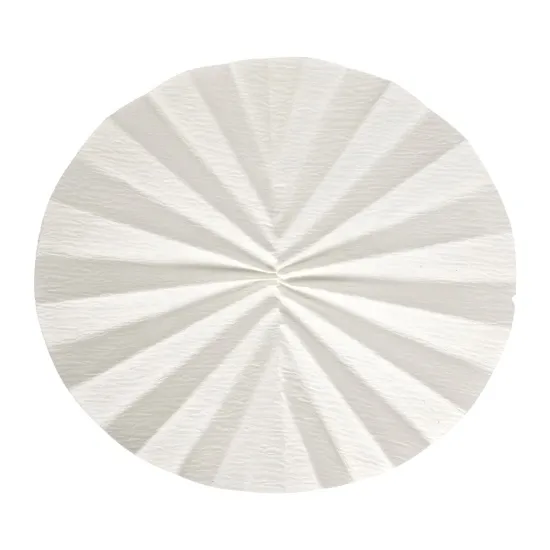 GE Healthcare - From: 10313947 To: 10313953 - Ge Healthcare Grade 2555 &frac12; Qualitative Filter Paper Folded (Prepleated), 185 mm