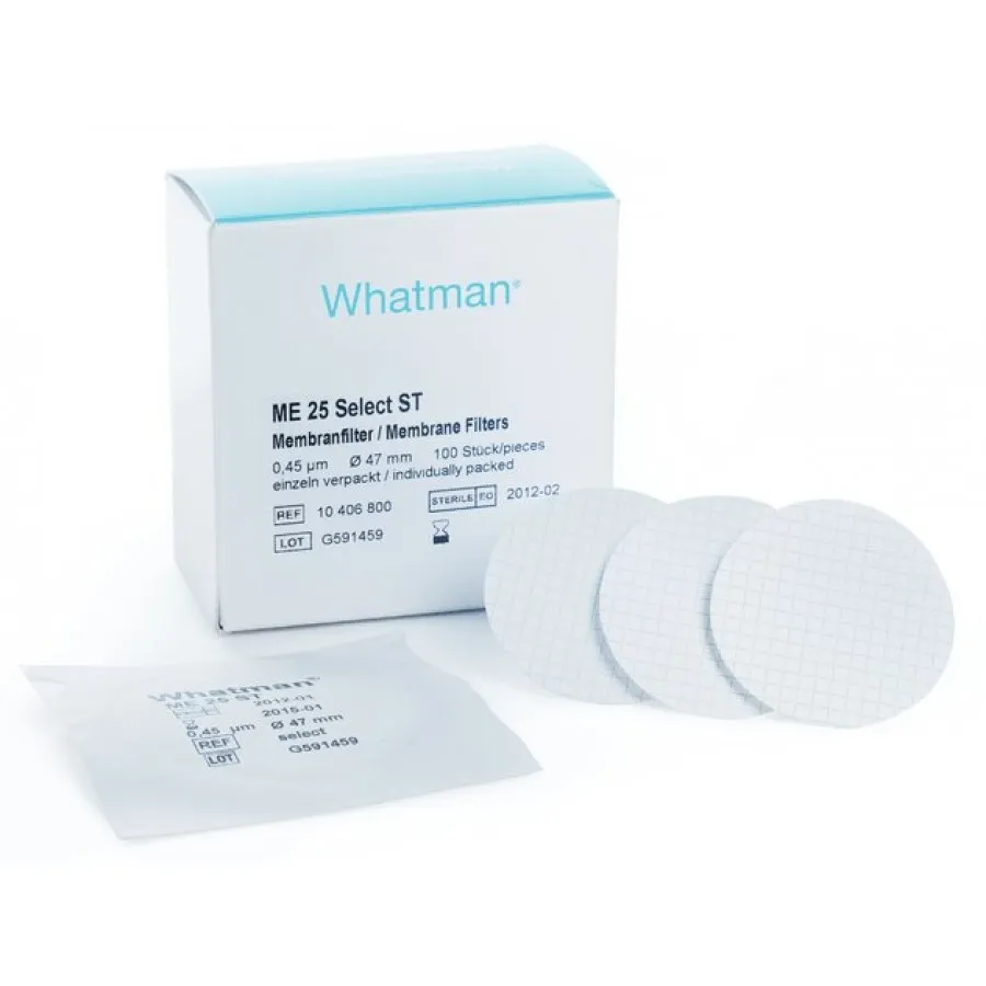 GE Healthcare - From: 10407112 To: 10407734  Ge HealthcareSterile MicroPlus 21 STL Membrane, white with 3.1 mm black grid for Membrane Butler, 0.45 &micro;m, 47 mm circle (400 pcs)