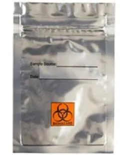 Ge Healthcare - 10534321 - Foil-Barrier Ziploc Bags For Cards 95 x 130mm max, 100/pk