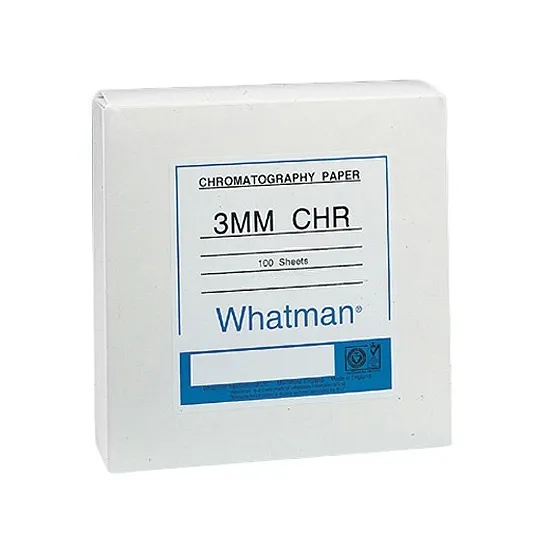 Ge Healthcare - 3030-6187 - Cellulose Chromatography Paper, Grade 3MM Chr Sheets, 6" x 8", 100/pk