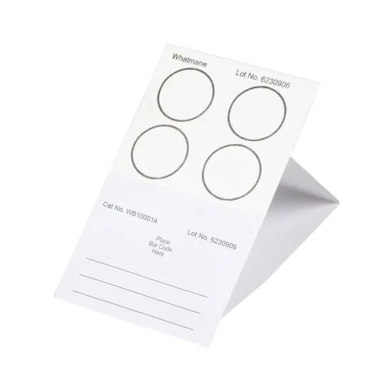 Ge Healthcare - WB100014 - Blood Stain Cards, 100/pk