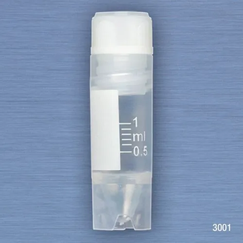Globe Electric - 3008 - Cryogenic Vial Cryoclear™ Thermoplastic Elastomer 5 Ml Screw Cap