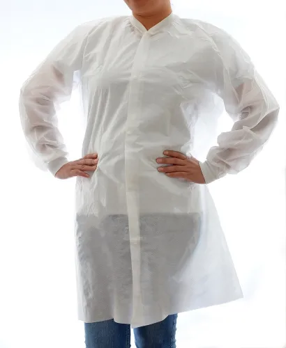 Graham Medical - 85238 - Labmates Coat, 3-Pocket, 5X-Large, Nonwoven, White,  50/cs
