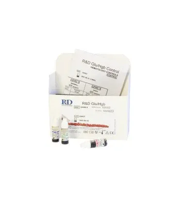 Hemocue - R & D Glu/Hgb Dual Control - HCLNH3 - Control R & D Glu/Hgb Dual Control Blood Glucose / Hemoglobin 3 Levels 3 X 1.5 mL