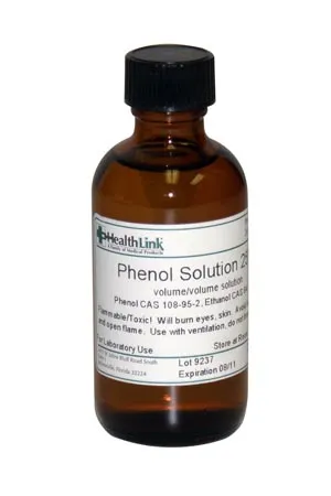 HealthLink - 400690 - Phenol, 25%, (Continental US Only) (Item is considered HAZMAT and cannot ship via Air or to AK, GU, HI, PR, VI)