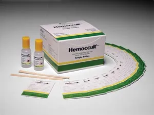 HemoCue America - 60151A - Each Box Contains: Hemoccult Single Slides (Test Cards), (2) Bottles of Developer, Applicators & Instructions, (Minimum Expiry Lead is 90 days)
