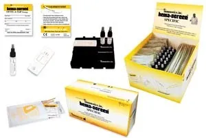 Immunostics - HSSP-25 - IFOBT 25 Test Kit Includes: 25 Mailing Envelopes, Sampler Slide, 25 Tubes & Cassettes