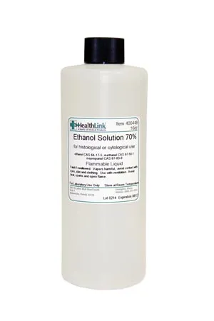 EDM3 Company - 400448 - Ethanol Solution, 70%, 16 oz (Continental US Only) (Item is considered HAZMAT and cannot ship via Air or to AK, GU, HI, PR, VI)