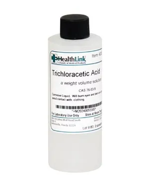 EDM3 Company - 400555 - Trichloracetic Acid, 20%, 4 oz (Continental US Only) (Item is considered HAZMAT and cannot ship via Air or to AK, GU, HI, PR, VI)