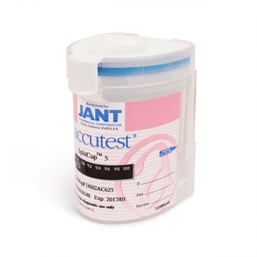 Jant Pharmacal Corp - DS02AC625 - 5 Panel Multidrug Splitcup