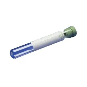 Cardinal Health - 8881320553 - Monoject Green Stopper Blood Collection Tube 7 mL, 13 x 100 mm, 143 Units Sodium Heparin, Stopper Coating - Silicone, Liquid Additive.