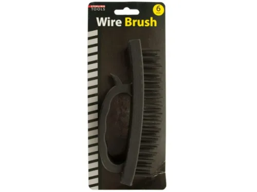 Kole Imports - GR213 - Wire Brush With Handle