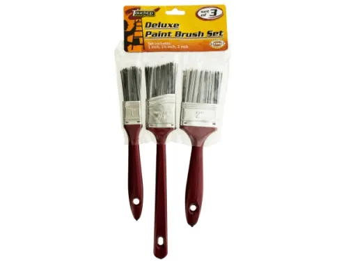 Kole Imports - OB625 - Heavy Duty Paint Brush Set