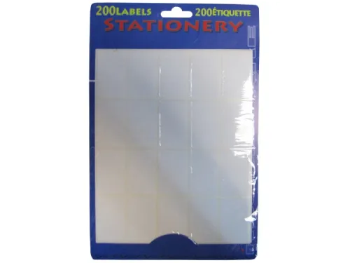 Kole Imports - OP083 - White Adhesive Labels