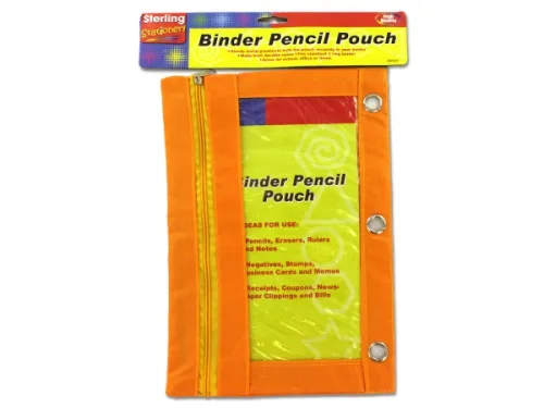 Kole Imports - OP337 - Binder Pencil Pouch