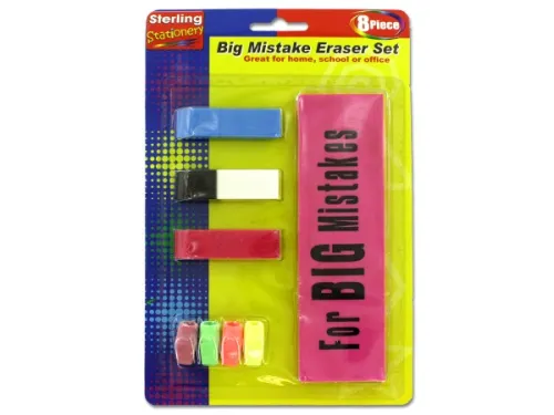 Kole Imports - Os012 - Big Mistake Eraser Set