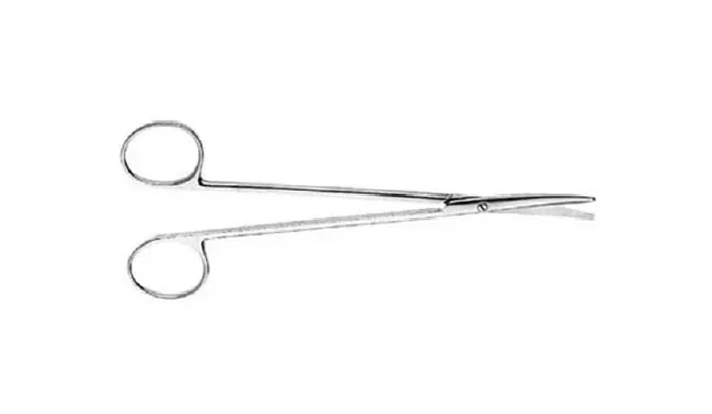 V. Mueller - Allegiance - From: MA1601 To: MA1601-001 -  Dissecting Scissors  Metzenbaum 7 Inch Length Surgical Grade Stainless Steel / Tungsten Carbide NonSterile Finger Ring Handle Curved