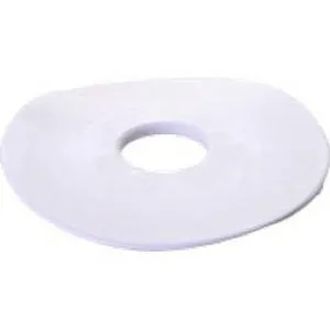 Marlen - WV-101-E - All-Flexible Basic Flat Mounting Ring 1-1/8" , 3-3/4" Diameter, White Vinyl