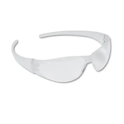 MCR Safety - From: CRWCK100 To: CRWCK110  Mcr SafetyCheckmate Wraparound Safety Glasses, Clr Polycarb Frm, Uncoated Clr Lens, 12/Box