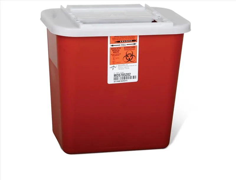 Medline - MDS705202H - Multipurpose Sharps Containers,8.000 QT