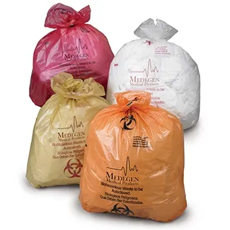 Medegen Medical - 5237 - Biohazard Waste Bag, 13-16 Gal
