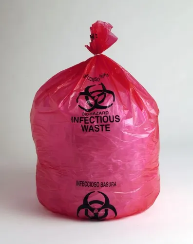 Medegen Medical - 5001.4 - Biohazard Waste Bag, 1-1 Gal