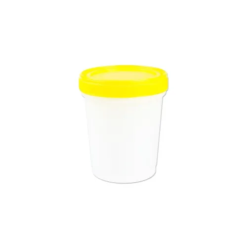 Medegen Medical - P02-H10002-C - Histology Container, Formalin Warning Label Included & O-Ring Cap 10 Sleeves of 10 Containers & 5 Sleeves of 20 Caps