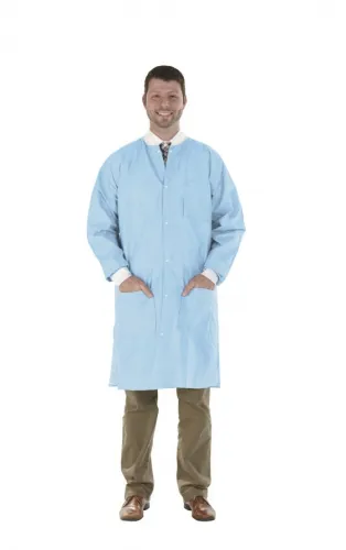 Medicom - 8110-B - High Performance Lab Coat, White Frost, Medium, 12/bg (Not Available for sale into Canada)