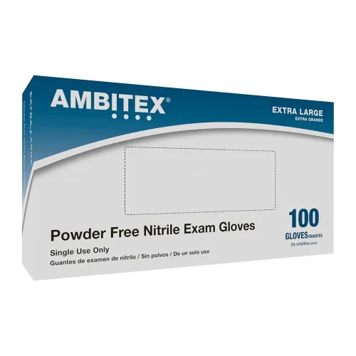 Milliken Healthcare - From: 205MED To: 205XLG - Milliken AXL  Nitrile Select Powder Free Exam Glove