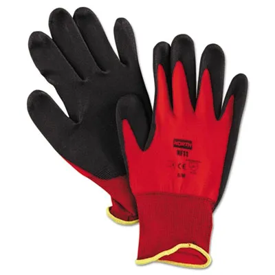 Northsafty - NSPNF118M - Northflex Red Foamed Pvc Palm Coated Gloves, Medium