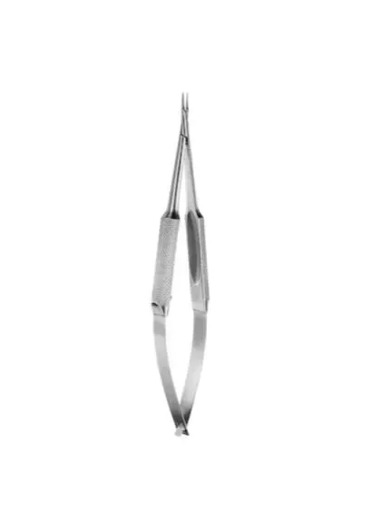 V. Mueller - OP3330 - Micro Tying Forceps V. Mueller 4-1/2 Inch Length Surgical Grade Stainless Steel Nonsterile Nonlocking Thumb Handle Straight 5 Mm Fine Tips
