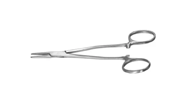 Integra Lifesciences - PM-8335 - Needle Holder 5 Inch Length Inverted Shafts, Smooth Jaw
