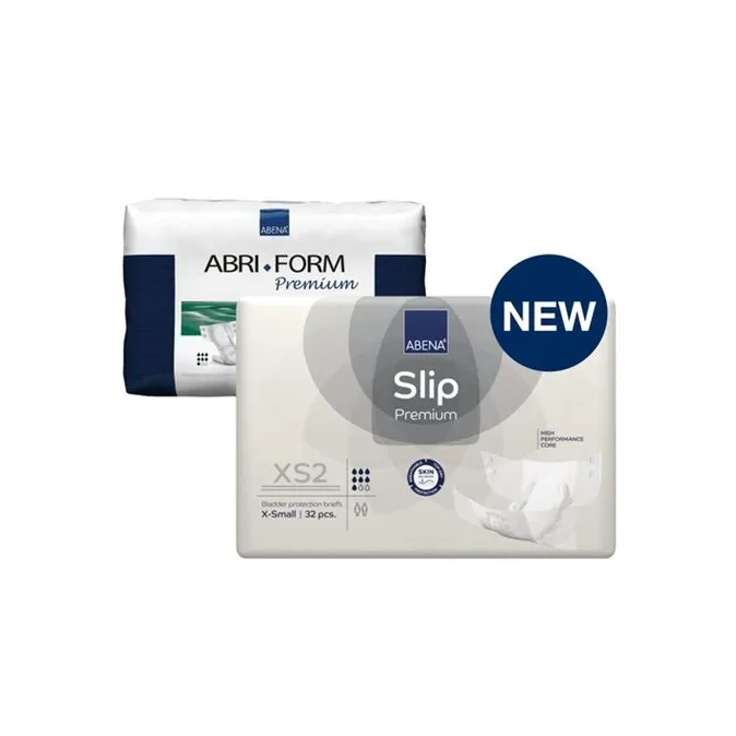 Abena - 1000021280 - North America Slip Premium Brief, X Small,  20" 24", Xs2 Absorbency Level 2 Replaces: Rb43054
