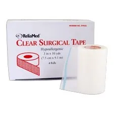 Qidong Farjoy Medical Material - Reliamed - From: PL01 To: PL03 - Cardinal Health Med  Cardinal Health Essentials Clear Surgical Tape 1" x 10 yds.